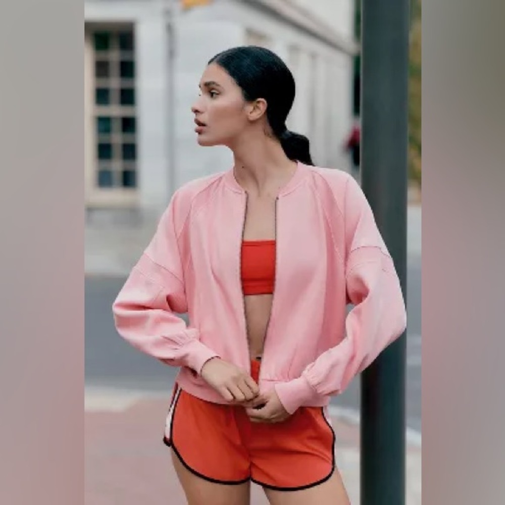 DAILY PRACTICE BY ANTHROPOLOGIE FLEECE JACKET | XL | NWT - Picture 2 of 7